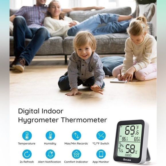 - 2 Govee Smart Thermo - Hygrometers NEW - Picture 4 of 8